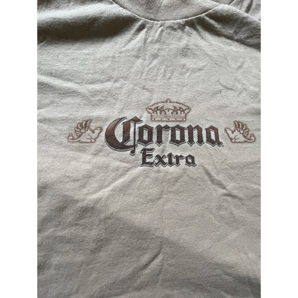 Vintage 2004 Corona Extra "Wish You Were Here" T-Shirt XL Beer Promo Tee - Picture 6 of 9